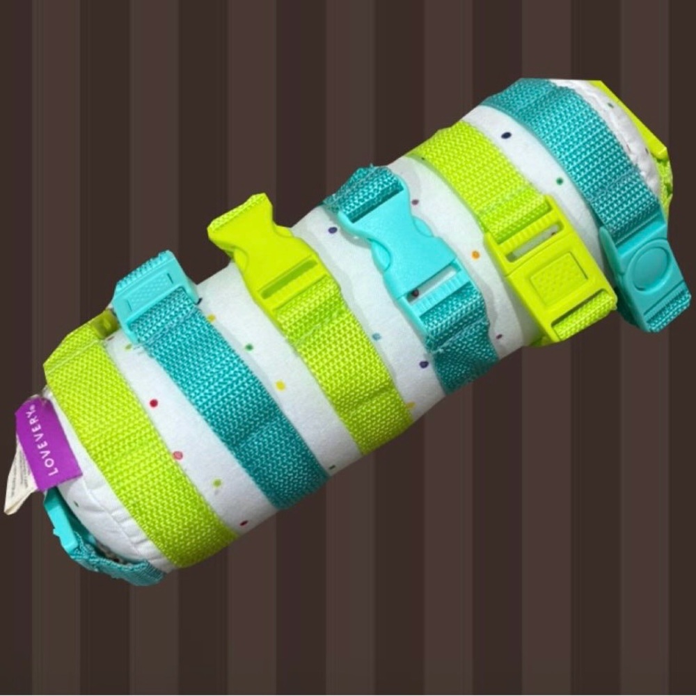 Lovevery Colorful Buckle Kids Activity Toy